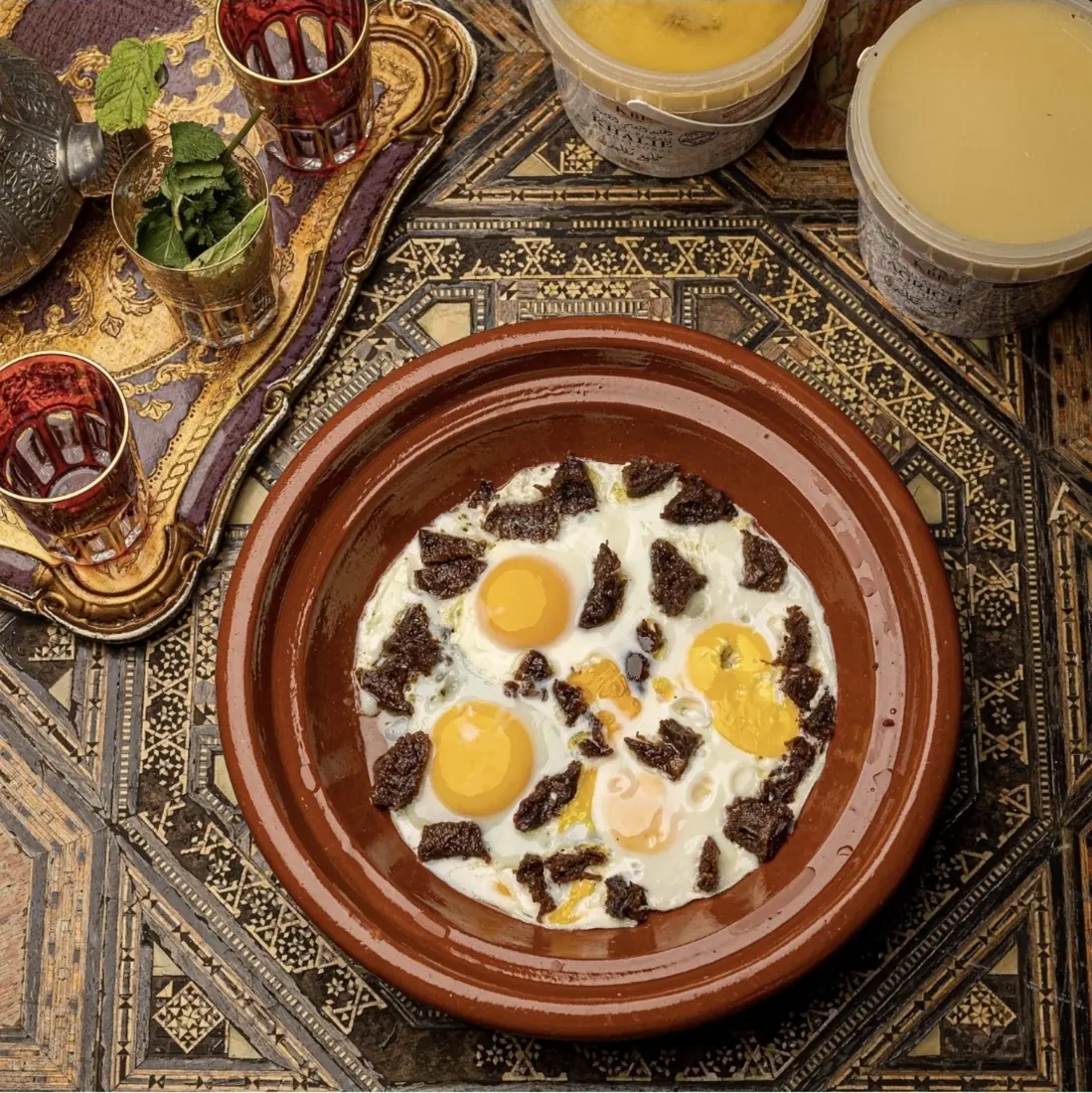 Omelette au khlii marocain